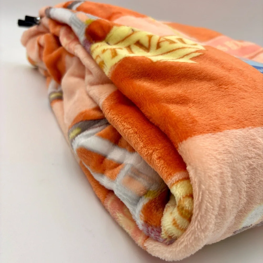 Gilmore Girls Stars Hollow Autumn Festival Plush Throw Blanket Set 50x70 2pk